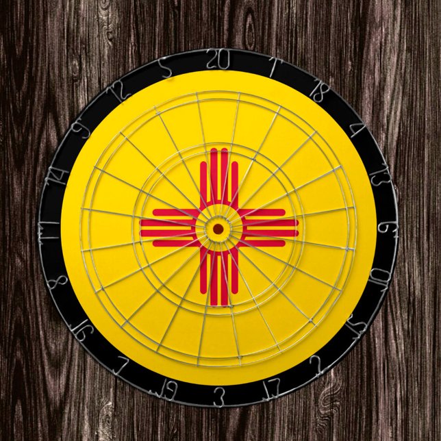 New Mexican Flag Dartboard & New Mexico / game (Creator Uploaded)