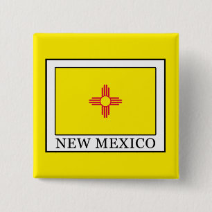 New Mexico 15 Cm Square Badge