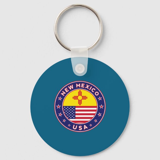 New Mexico _2  Key Ring (Front)
