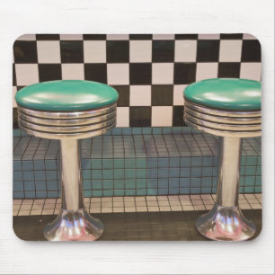 New Mexico, Albuquerque. The 66 Diner along Mouse Pad