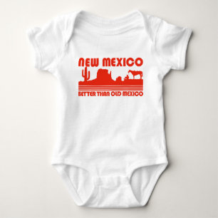 New Mexico Better Than Old Mexico Baby Bodysuit