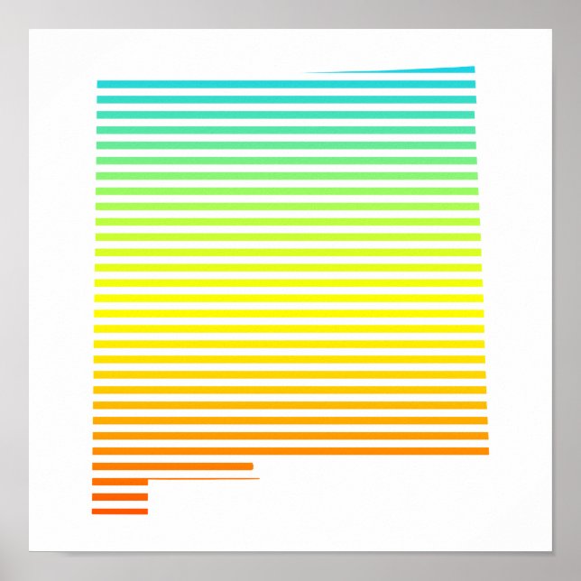 new mexico chill fade poster (Front)