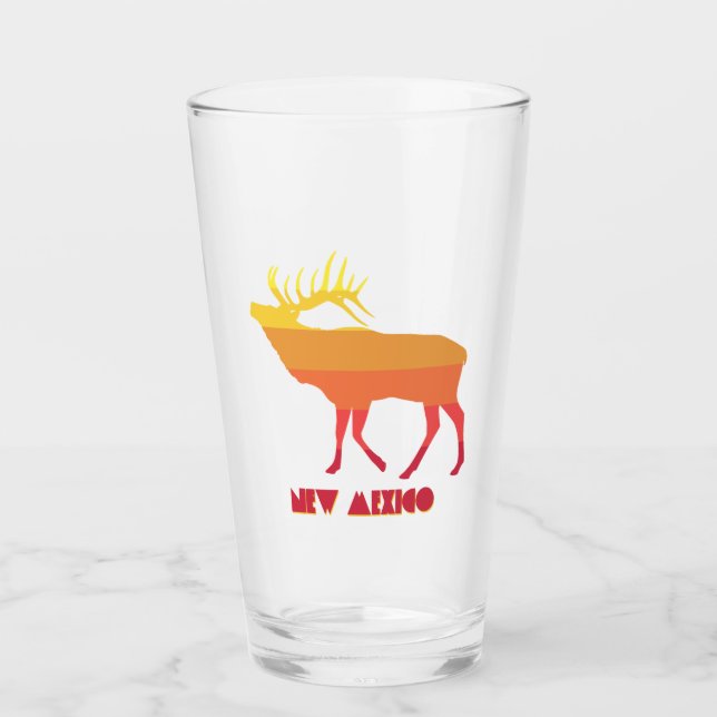 New Mexico Elk Glass (Front)