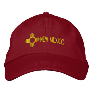 New Mexico Embroidered Hat