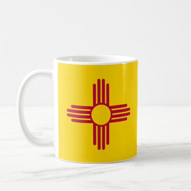 New Mexico Flag Coffee Mug (Left)