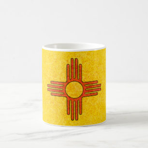 NEW MEXICO FLAG COFFEE MUG