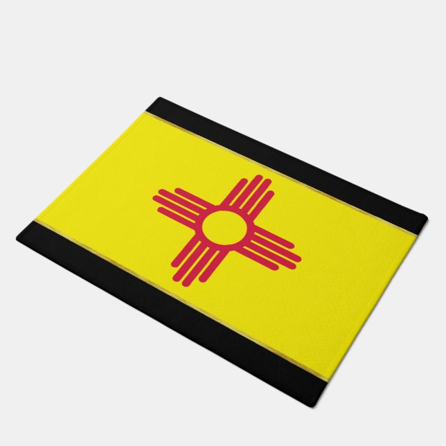 New Mexico flag Doormat (Angled)