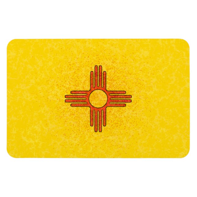 NEW MEXICO FLAG Flexible Magnet (Horizontal)