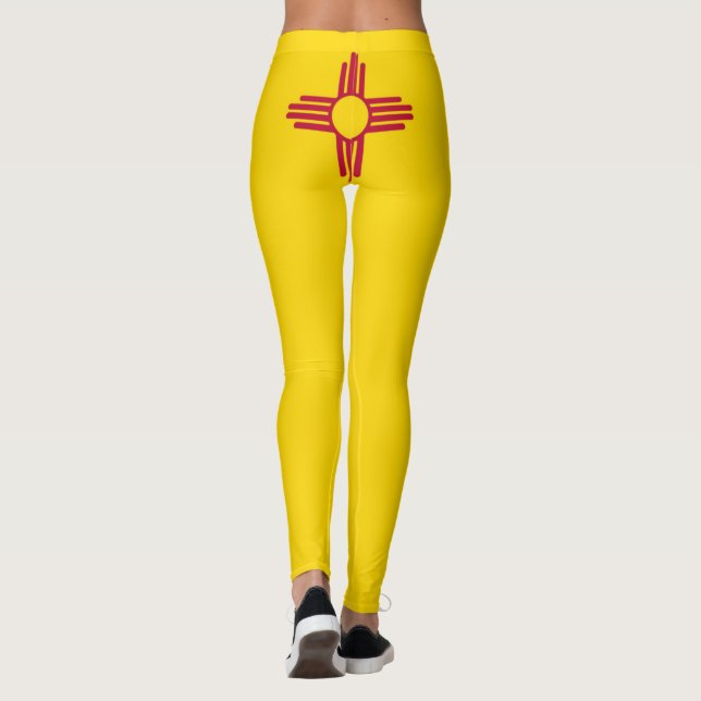 New Mexico flag Leggings (Back)