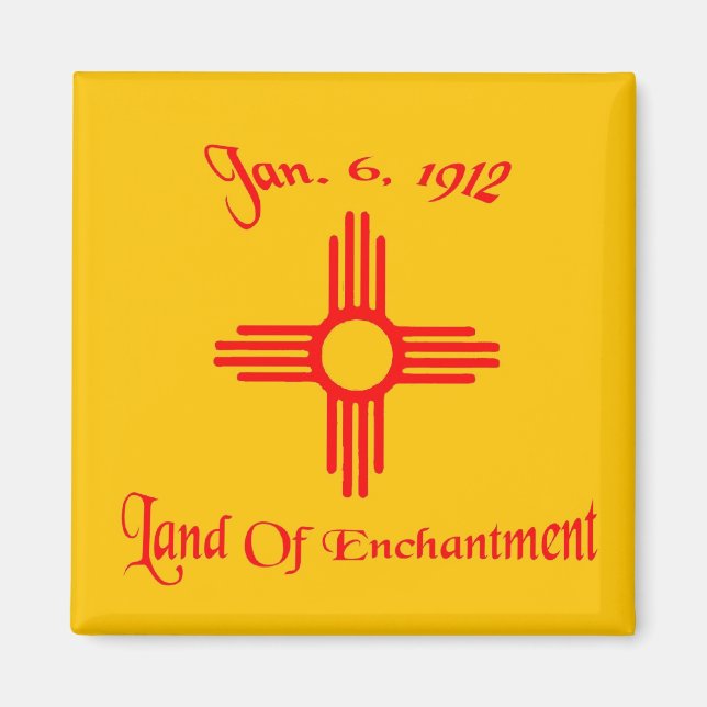 New Mexico Flag Magnet (Front)