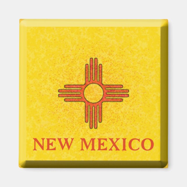 NEW MEXICO FLAG MAGNET (Front)