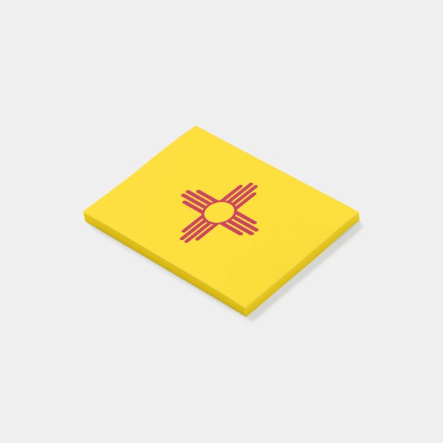 New Mexico Flag Post-it Notes (Angled)