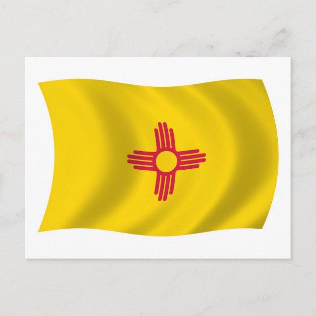 New Mexico Flag Postcard (Front)