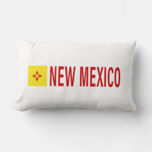 New Mexico Flag Symbol of the Zia Lumbar Cushion