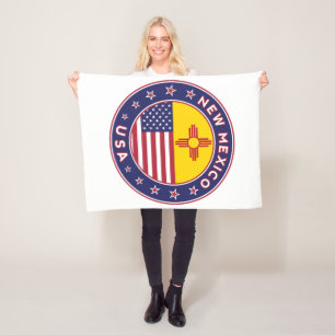 New Mexico Fleece Blanket