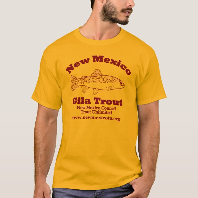 New Mexico Gila Trout T-Shirt (Front)