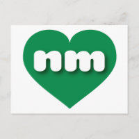 New Mexico green heart - I love nm