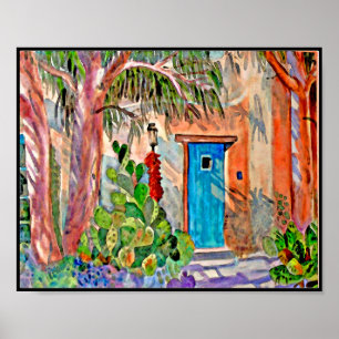 New Mexico Hacienda Poster