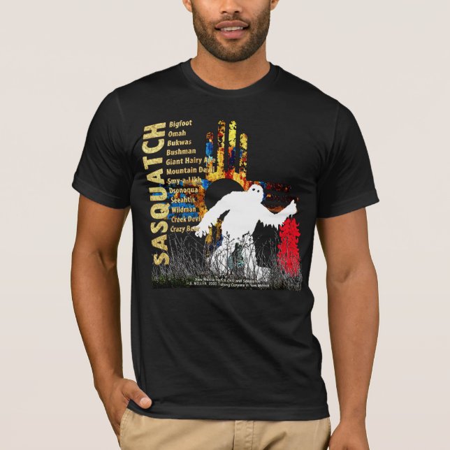 New Mexico Hatch Chilli and Sasquatch T-Shirt (Front)