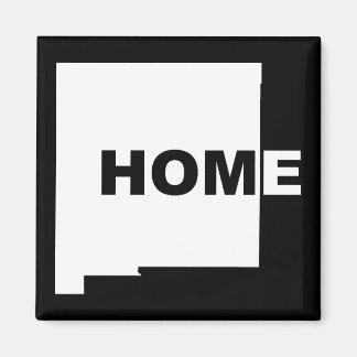 New Mexico Home Away From State Fridge Magnet