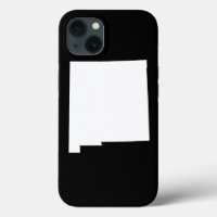New Mexico in White and Black