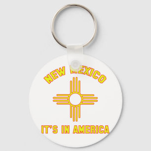 New Mexico - It's in America Key Ring