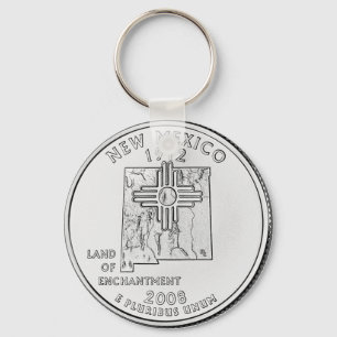 New Mexico Key Ring