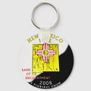 New Mexico Keychain