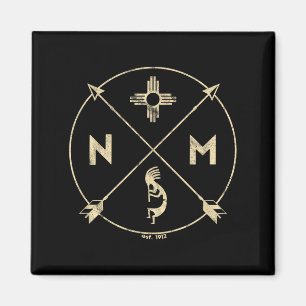 New Mexico Kokopelli Magnet