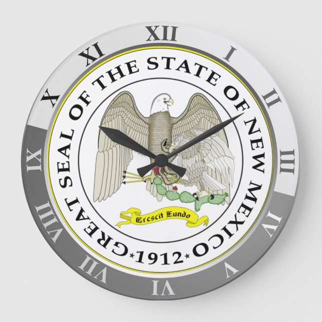 New Mexico Large Clock (Front)
