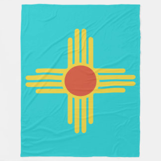 New Mexico License Plate Blanket