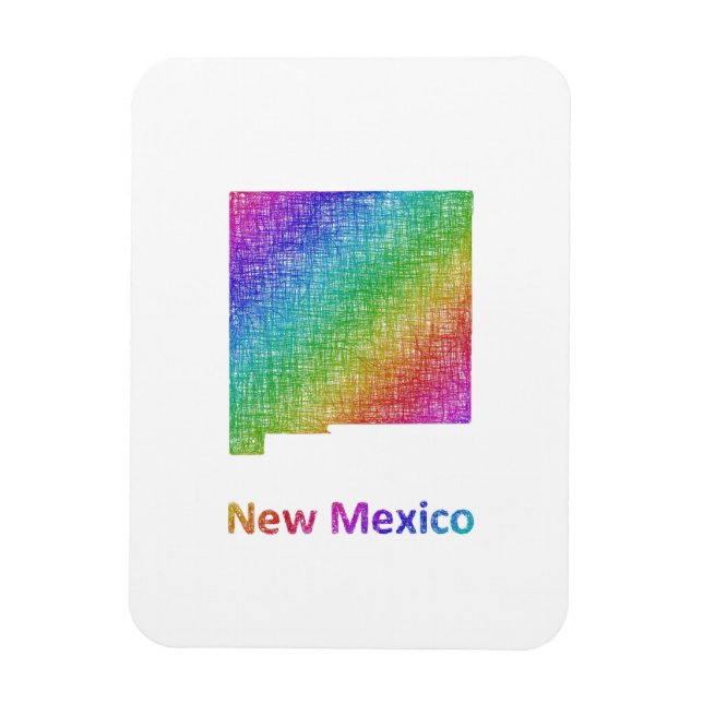 New Mexico Magnet (Vertical)