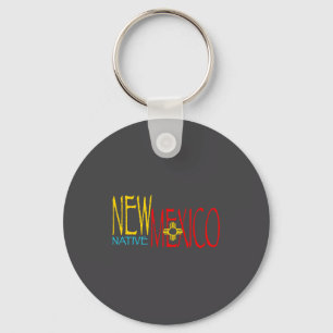 New Mexico Native Key Ring