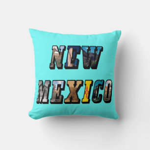 New Mexico Picture Text Cushion