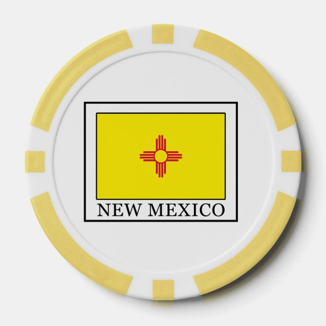 New Mexico Poker Chips (Front)
