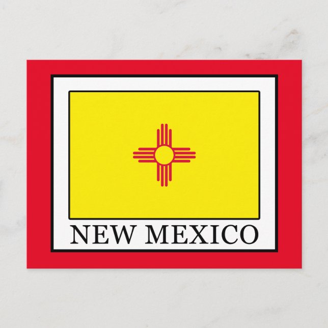 New Mexico Postcard (Front)