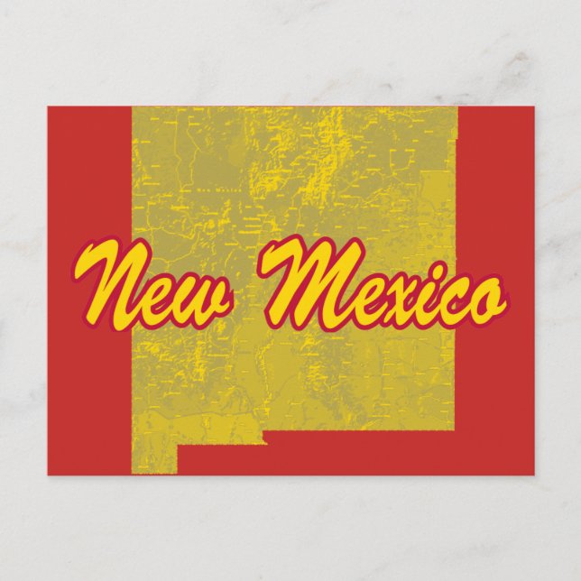 New Mexico Postcard (Front)