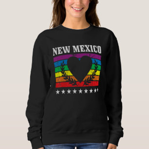 New Mexico Pride Flag Pride Month LGBTQ Flag LGBT  Sweatshirt