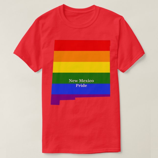 New Mexico Pride T-Shirt (Design Front)