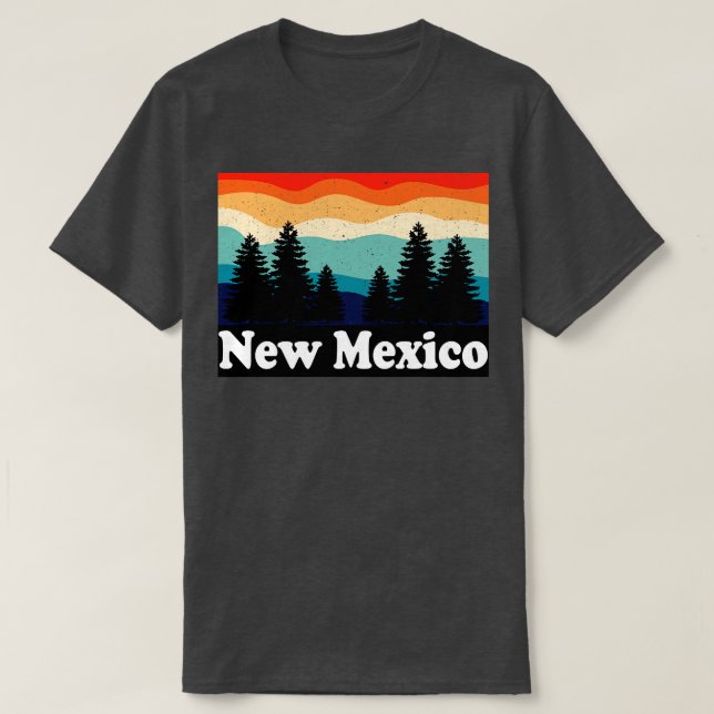 New Mexico Retro T-Shirt (Design Front)