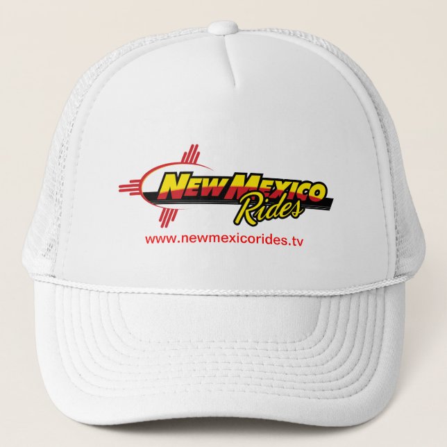 New Mexico Rides TV Trucker Hat (Front)