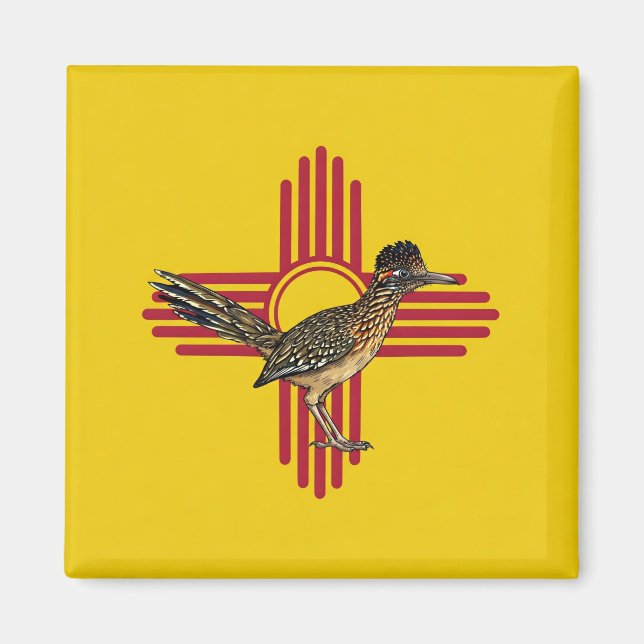 New Mexico Road Runner  Magnet (Front)