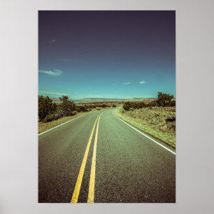 New Mexico Road Trip Landscape Photo Poster
