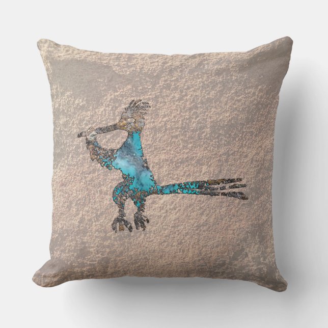 NEW MEXICO ROADRUNNER CUSHION (Front)