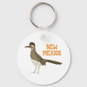 New Mexico Roadrunner Key Ring