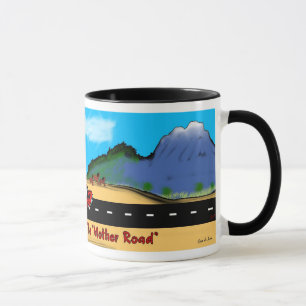New Mexico - Route 66 Panorama Mug