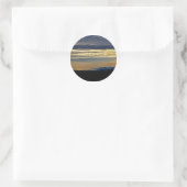 New Mexico Skyline Classic Round Sticker (Bag)