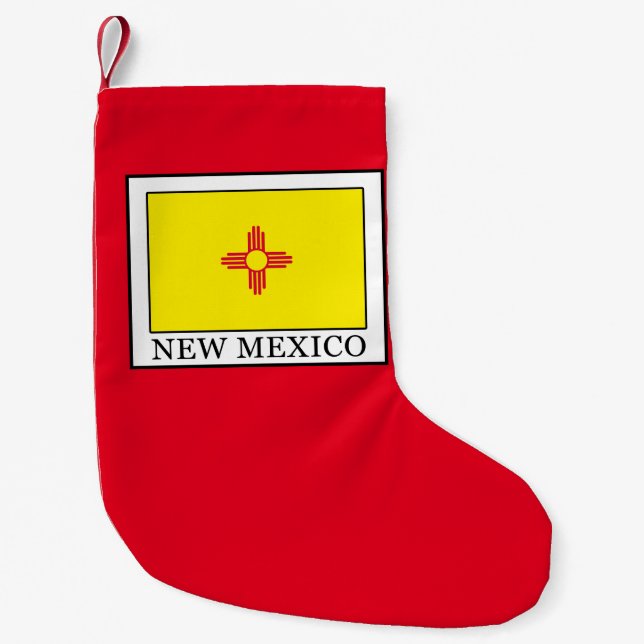 New Mexico Small Christmas Stocking (Front)