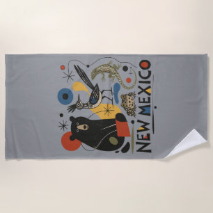 New Mexico Southwest Spirit Beach Towel