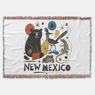 New Mexico Southwest Spirit Throw Blanket